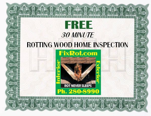 fixrot.com free rotting wood inspection